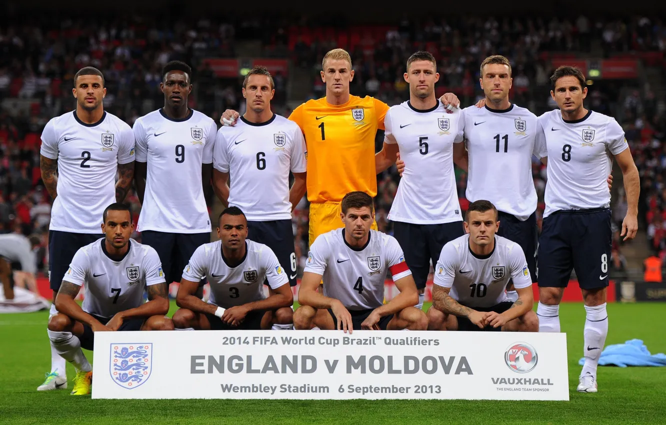 Photo wallpaper football, England, Europe, Football, Gerard, Frank Lampard, England, Steven Gerrard