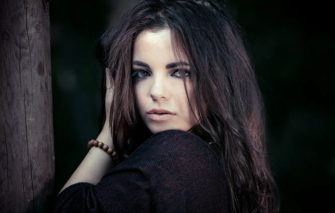 Photo wallpaper look, girl, model