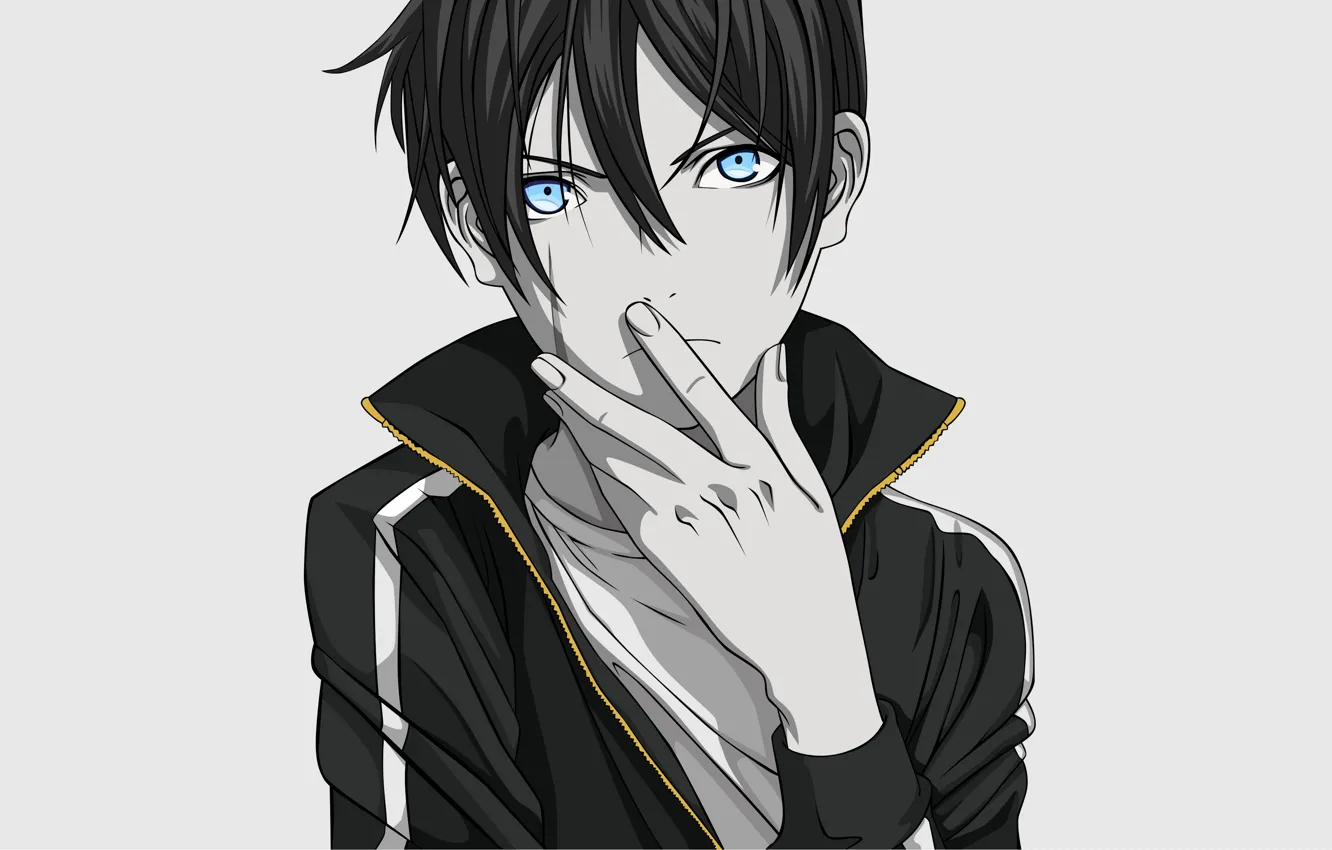 Photo wallpaper Guy, A Homeless God, Noragami, Yato