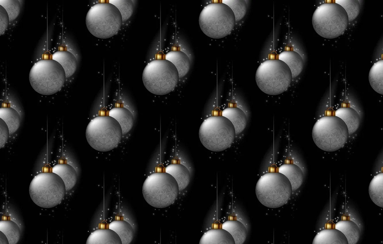 Photo wallpaper background, holiday, balls, new year, texture