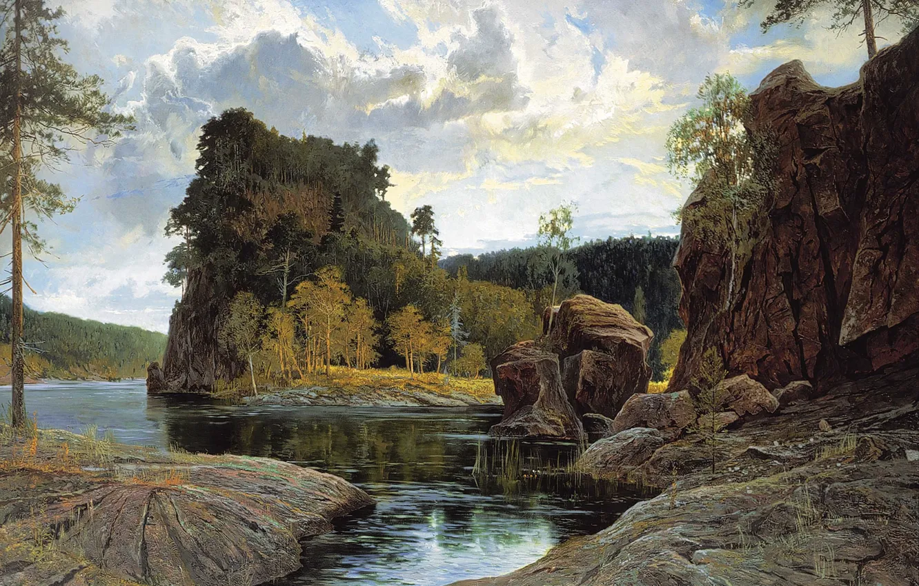 Photo wallpaper nature, picture, The Island Is Marvelous.Balaam, Afonin Alexander