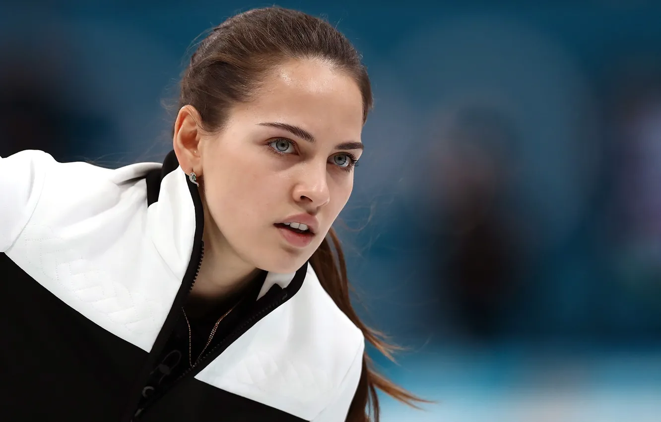 Photo wallpaper girl, sport, beauty, sport, girl, beautiful, Curling, beautiful