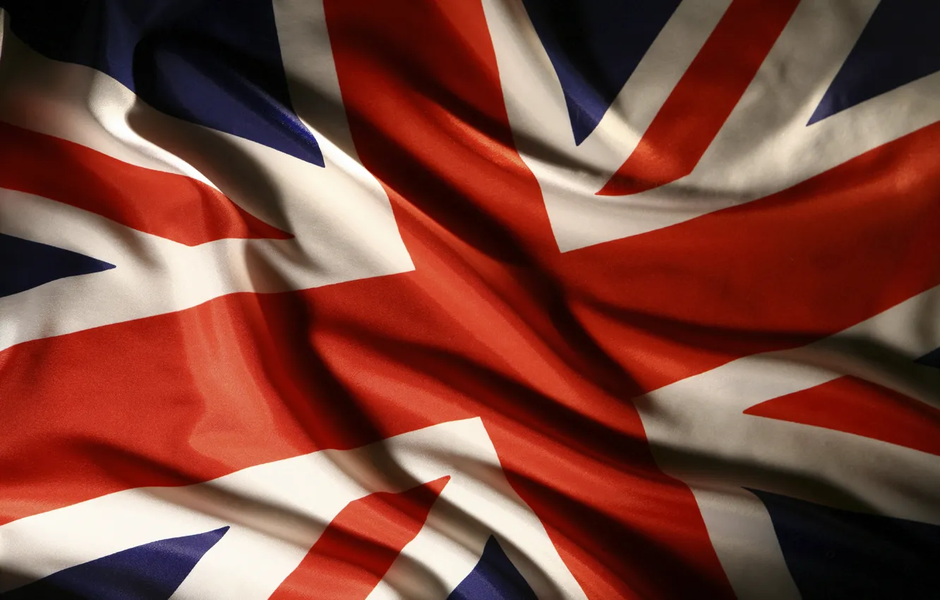 Photo wallpaper England, flag, Britain