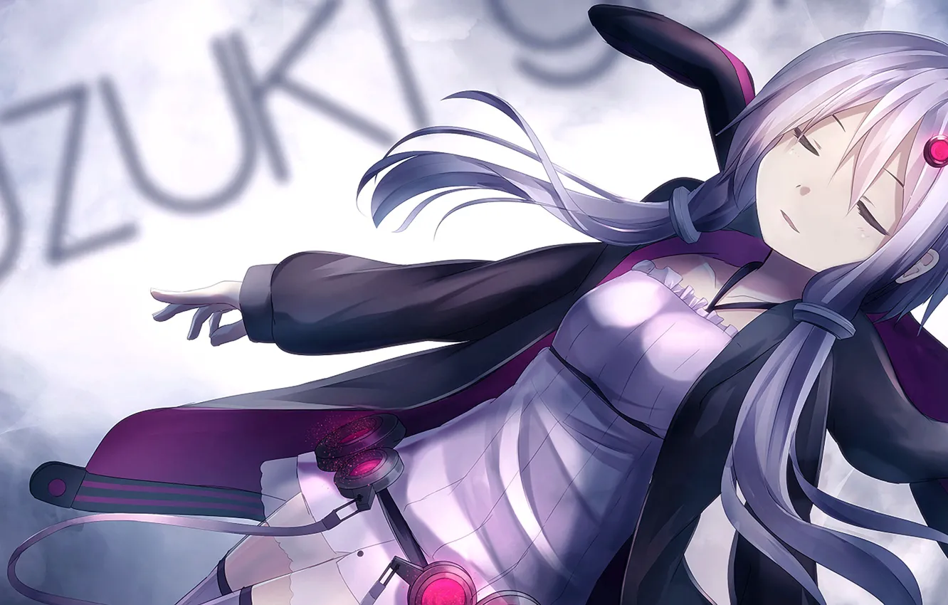 Photo wallpaper girl, Vocaloid, barrette