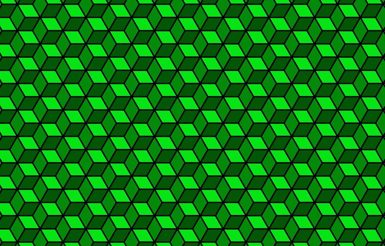 Photo wallpaper abstraction, color, cube, the volume, face, diamonds