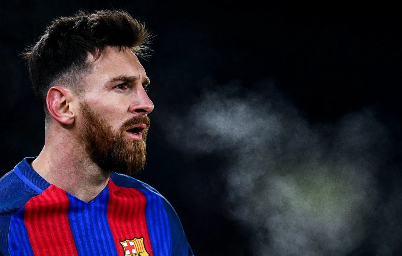 Photo wallpaper Lionel Messi, forward, Messi, Leo, Barca