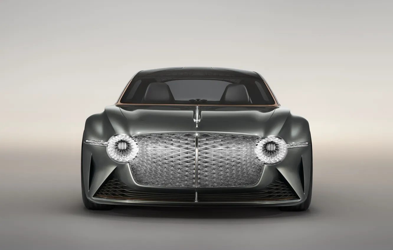 Photo wallpaper Concept, Bentley, front view, 2019, EXP 100 GT