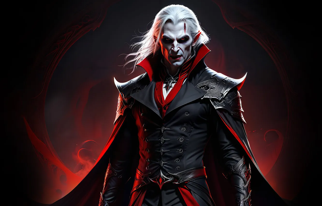 Photo wallpaper background, fantasy, vampire