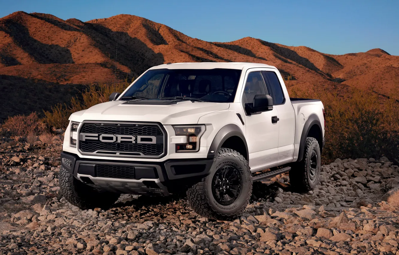 Photo wallpaper Ford, Ford, Raptor, pickup, Raptor, F-150