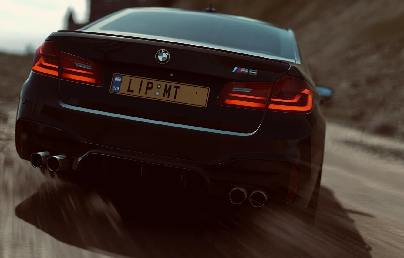 Photo wallpaper HDR, BMW, drift, game, 5, UHD, G90, 4k