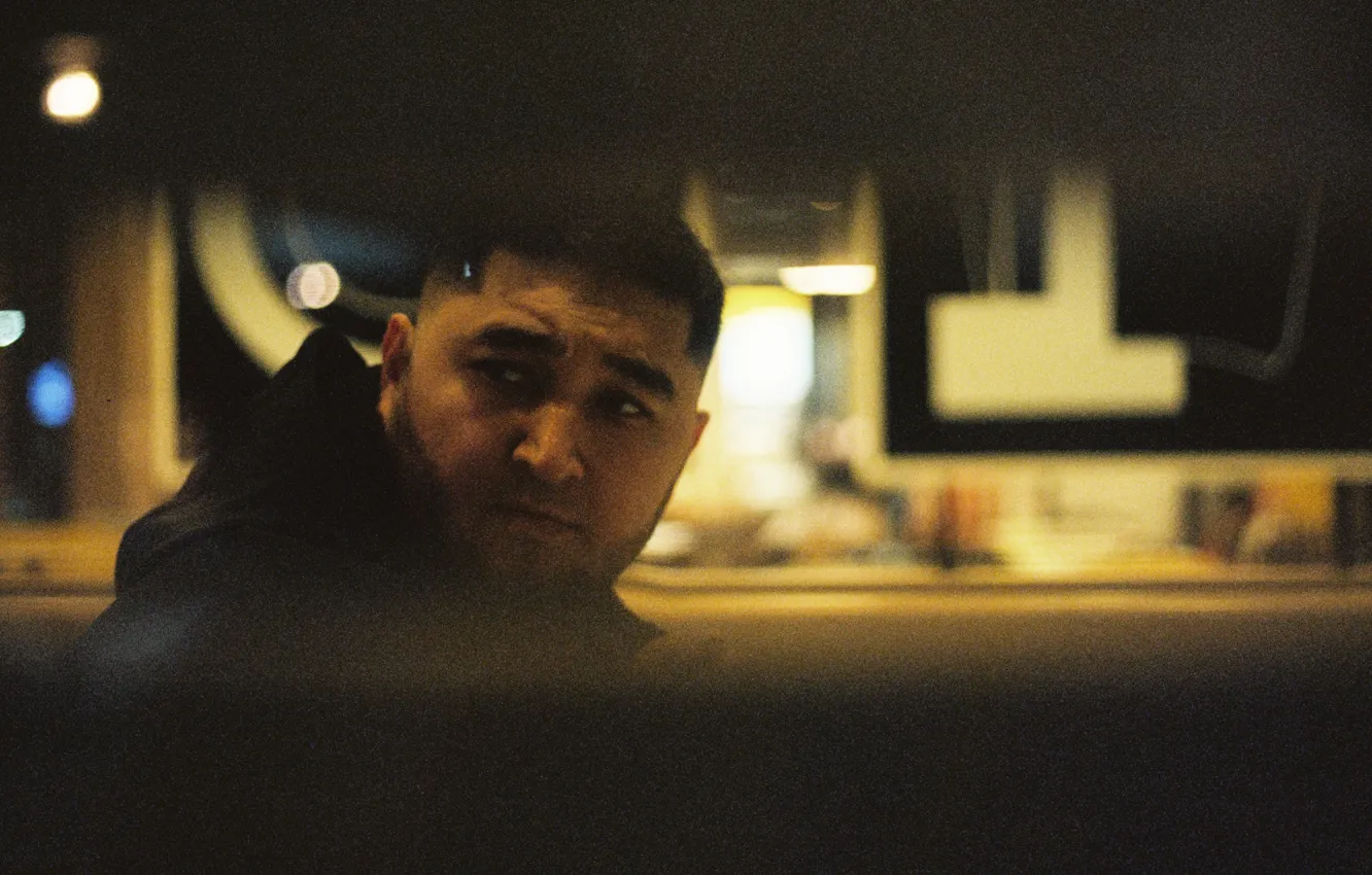 Photo wallpaper rap, Nizam DRedd, Man in the dark