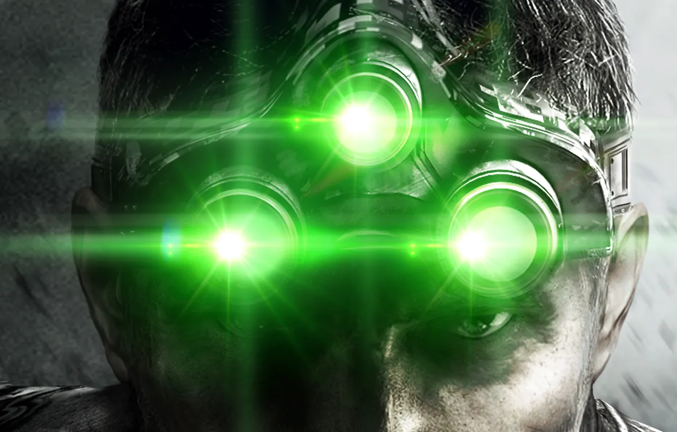 Photo wallpaper glasses, splinter cell, Blacklist, Sam Fisher