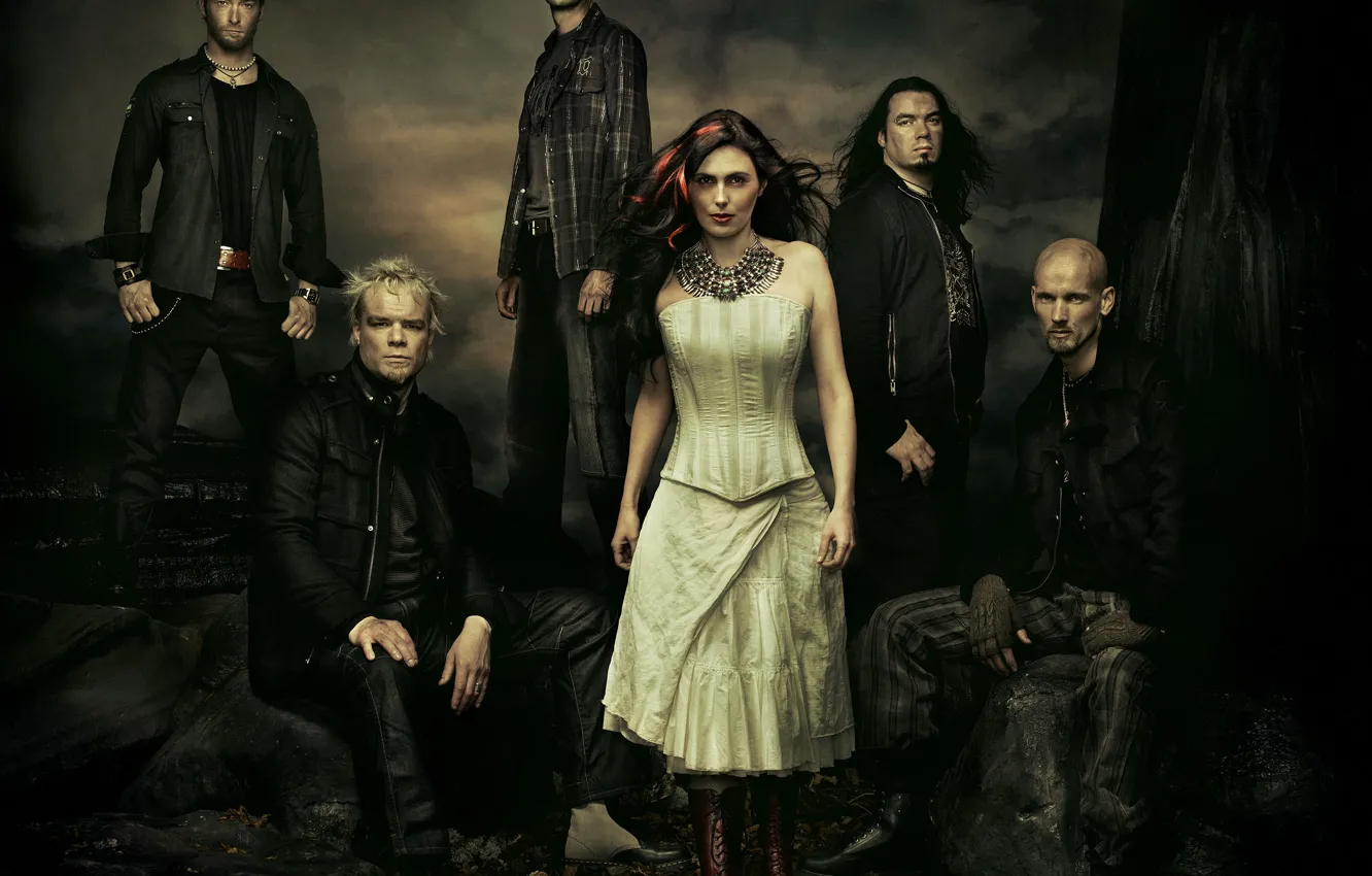 Photo wallpaper metal, gothic, Within Temptation, Sharon den Adel, symphonic, The Heart of Everything