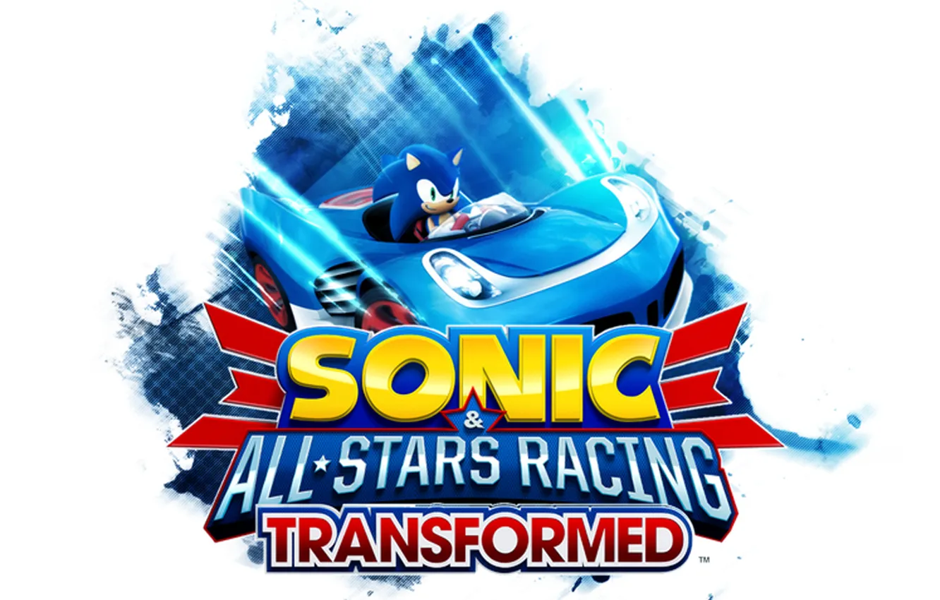 Photo wallpaper hedgehog, game, Racing, sega, Sonic, All-Stars, Transformed