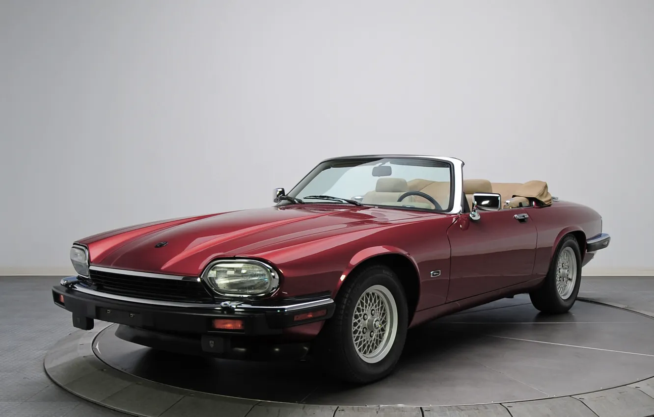 Photo wallpaper Jaguar, Convertible, Luxury, Vehicle, XJS