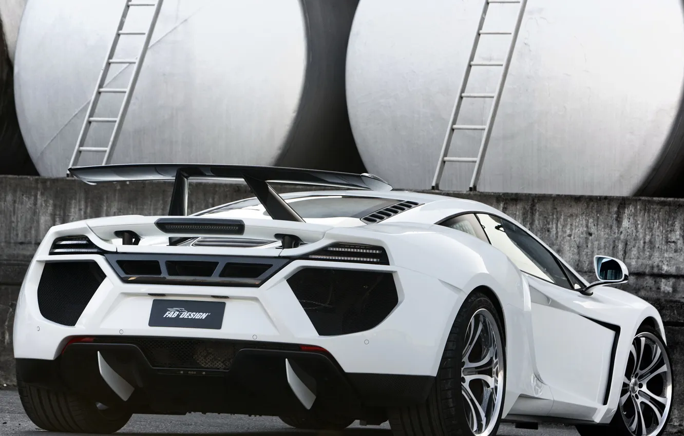 Photo wallpaper McLaren, wallpapers, McLaren MP4-12C, Supercar, FAB Design