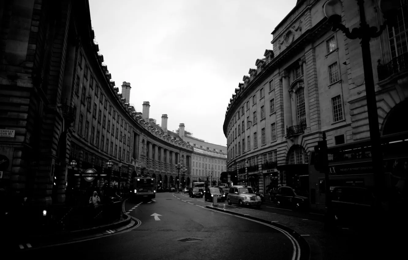 Photo wallpaper road, the city, photo, background, Wallpaper, street, London, building