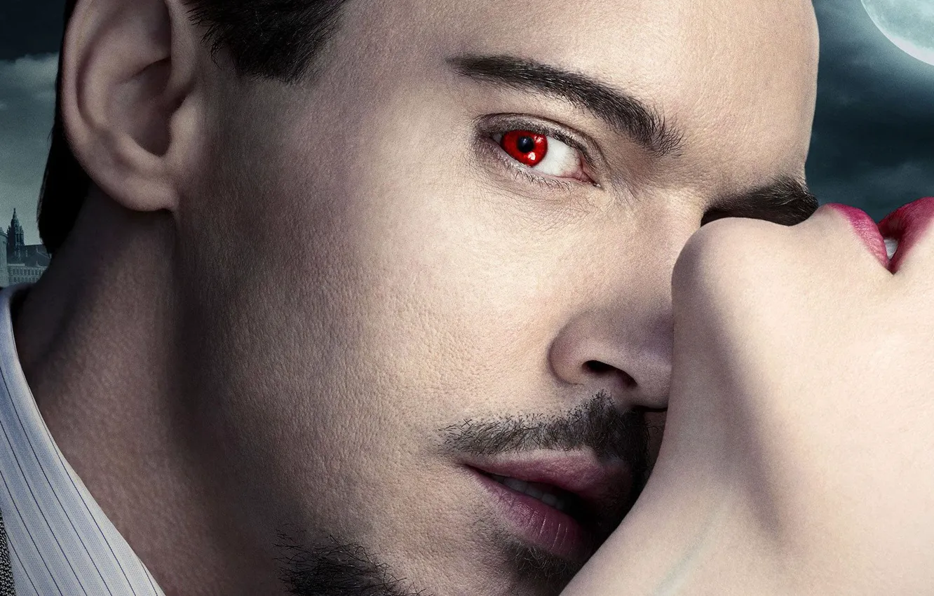 Photo wallpaper look, girl, the series, Dracula, Dracula, Jonathan Rhys Meyers, Jonathan Rhys Meyers, Vlad Tepes