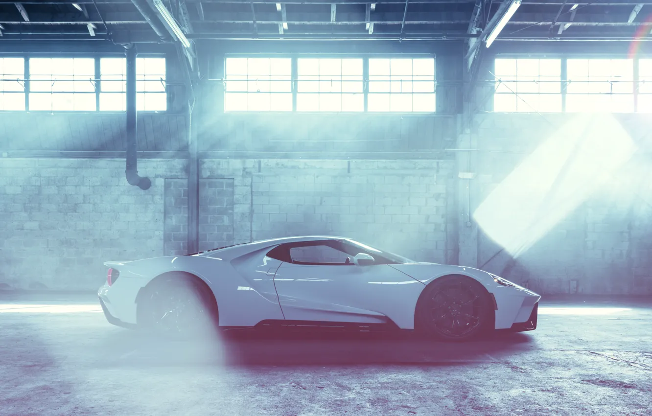 Photo wallpaper background, Ford GT, sports car