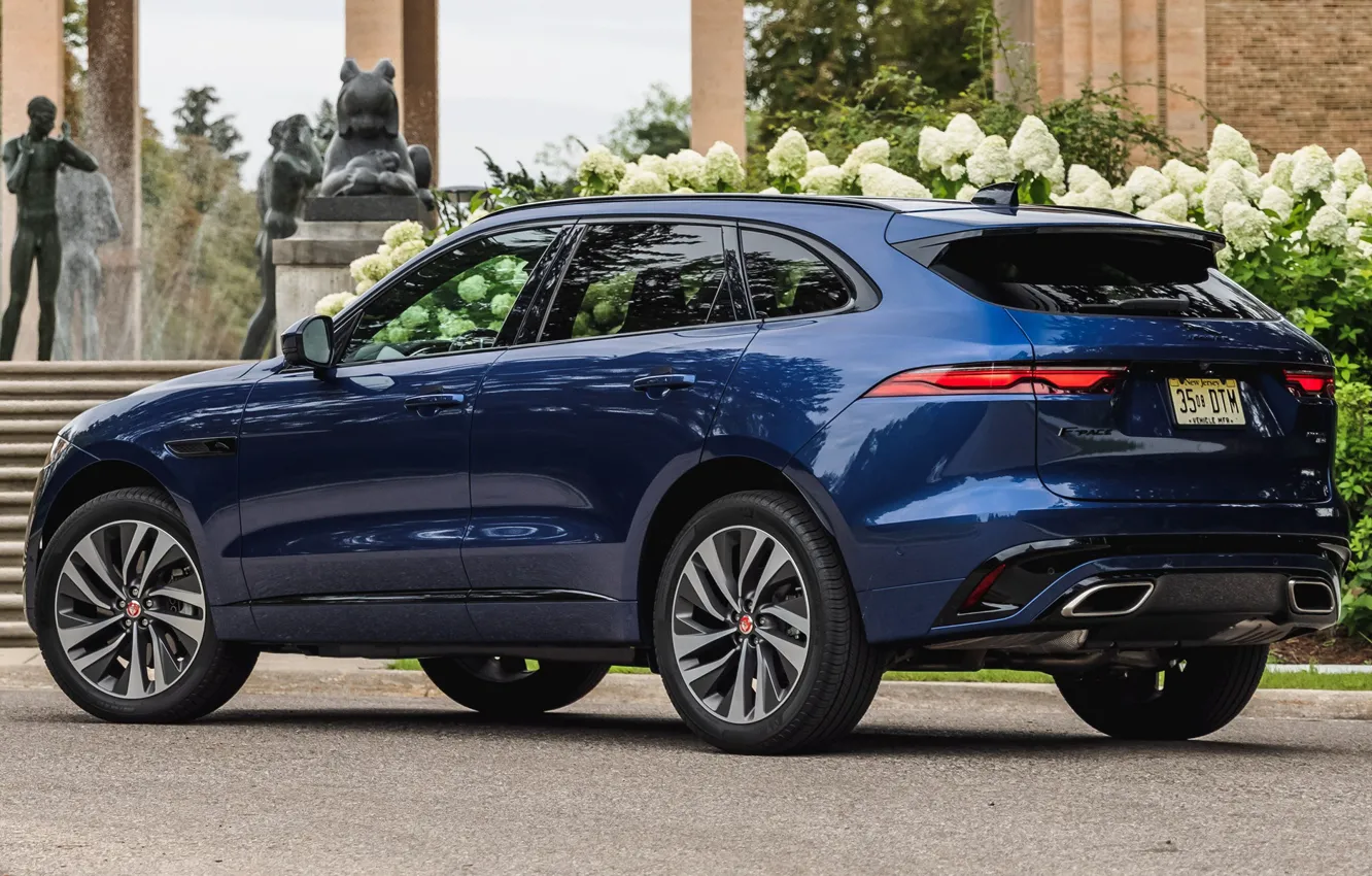 Photo wallpaper Jaguar, exterior, F-Pace, R-Dynamic, Jaguar F-Pace R-Dynamic