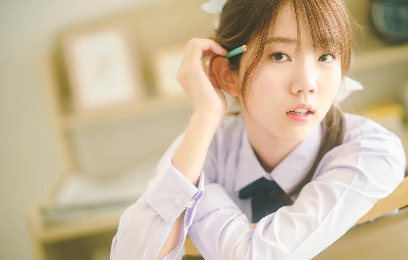 Photo wallpaper China, girl, sexy, girls, woman, model, asian, cute