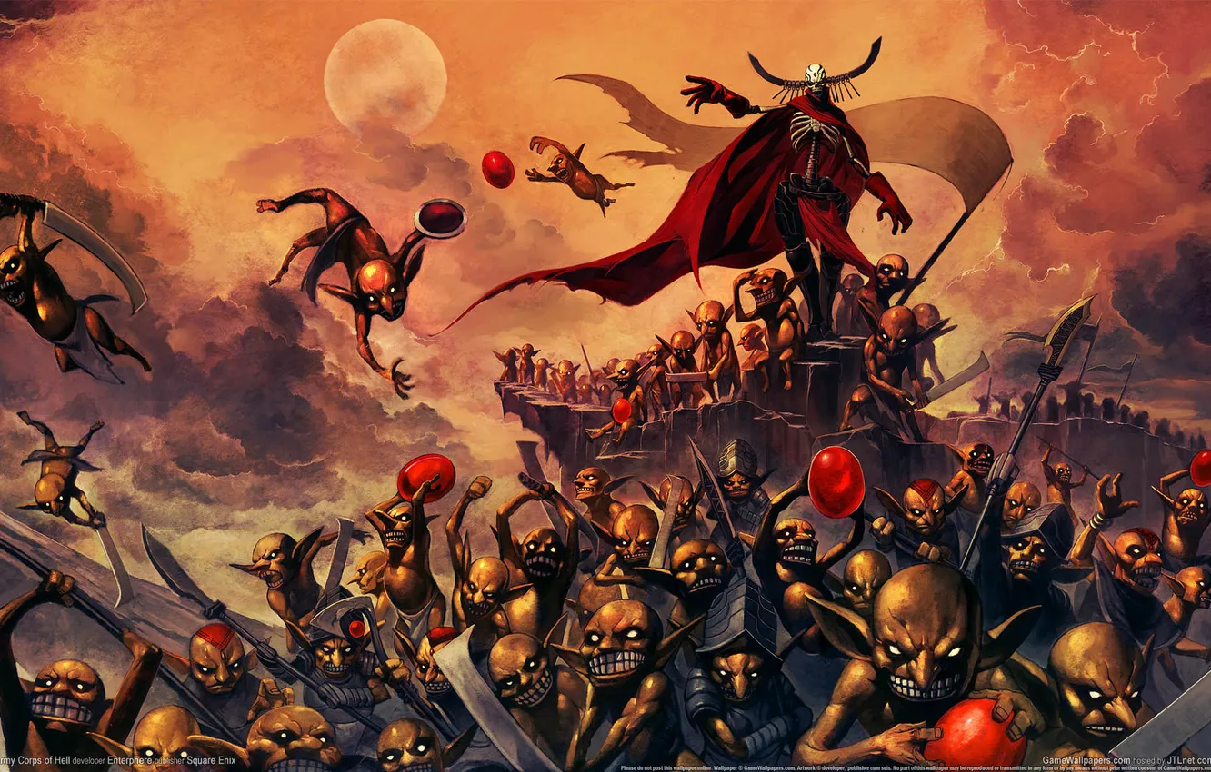 Photo wallpaper creatures, undead, trolls, Army Corps of Hell