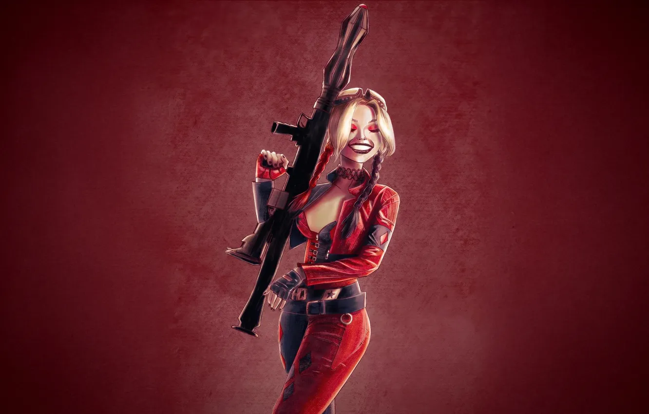 Photo wallpaper power, Harley Quinn, Awakened