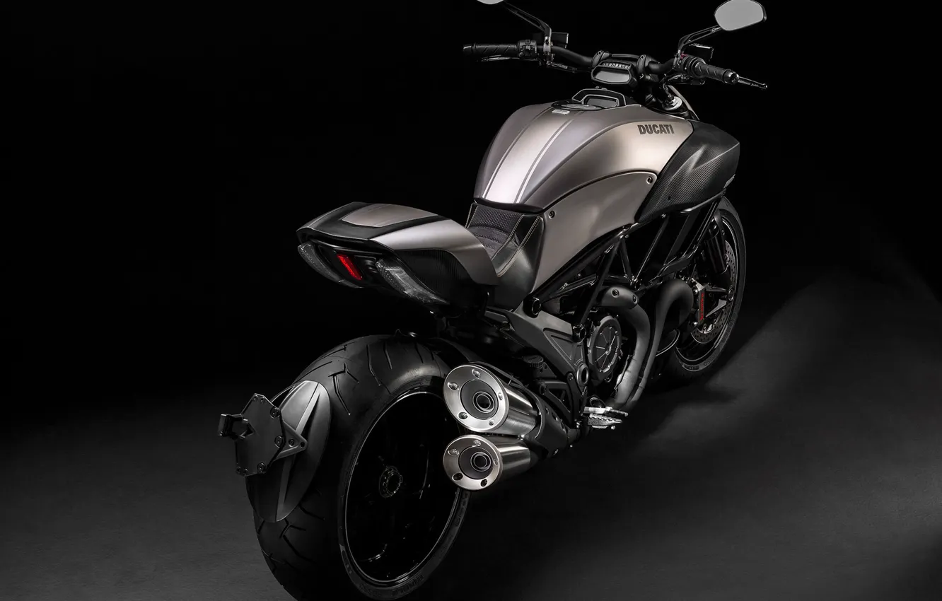 Photo wallpaper Motorcycle, Ducati, Diavel, Titanium