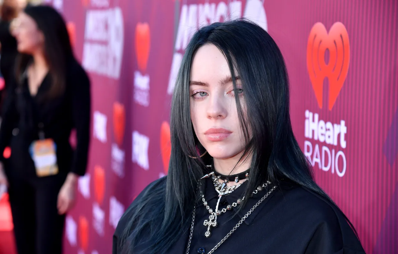Photo wallpaper decoration, brunette, singer, singer, Billie Eilish, Billy Iles