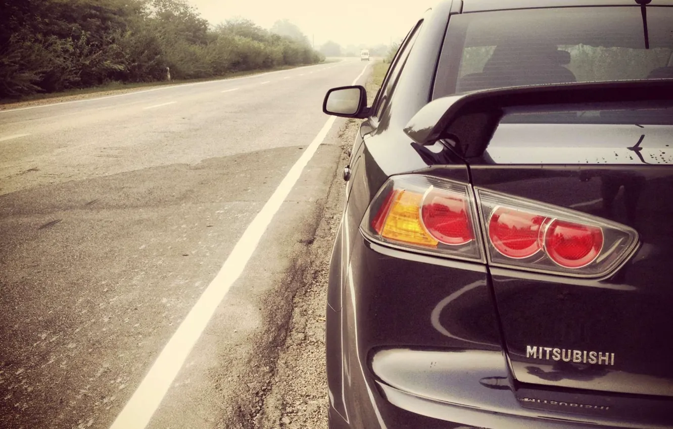 Photo wallpaper Mitsubishi, Lancer, evo