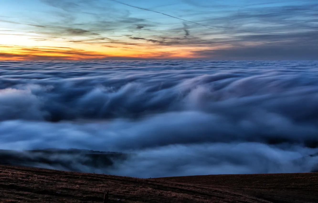 Photo wallpaper the sky, nature, clouds