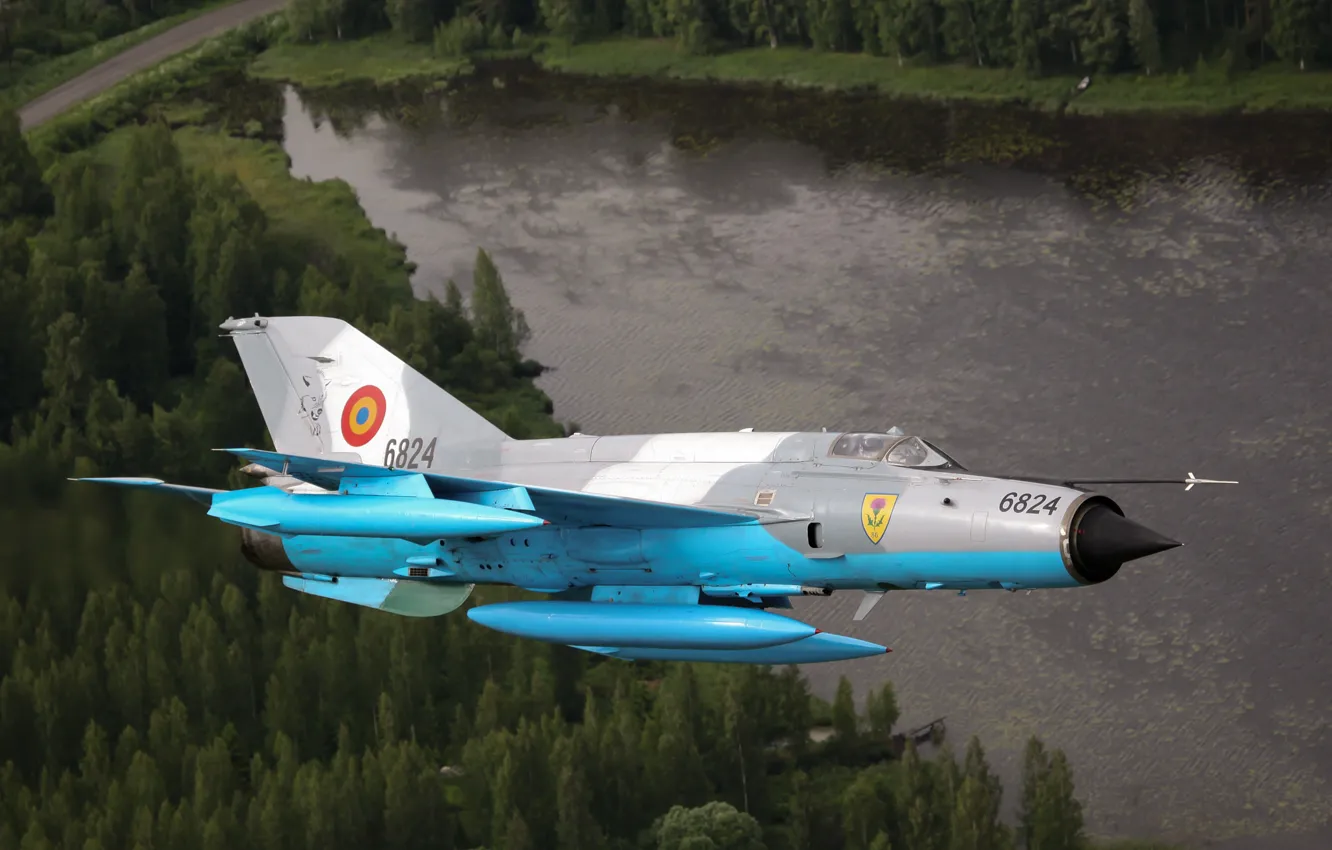 Photo wallpaper fighter, multipurpose, The MiG-21