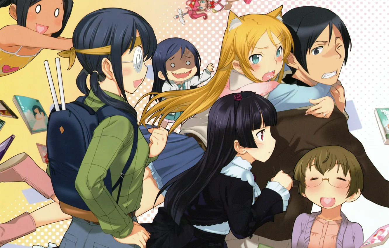 Photo wallpaper characters, OreImo, My little sister can't be this cute