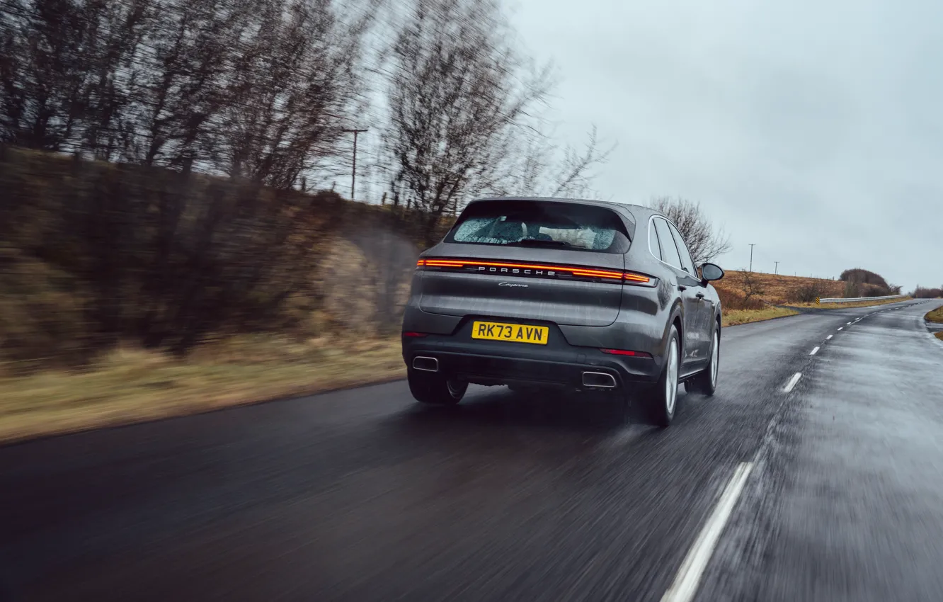 Photo wallpaper Porsche, Cayenne, Porsche Cayenne E-Hybrid