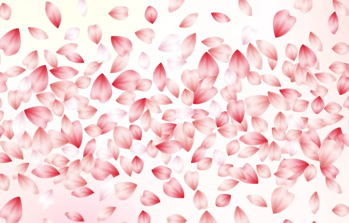 Photo wallpaper background, pink, texture, petals, blossom, background, leaves, cherry