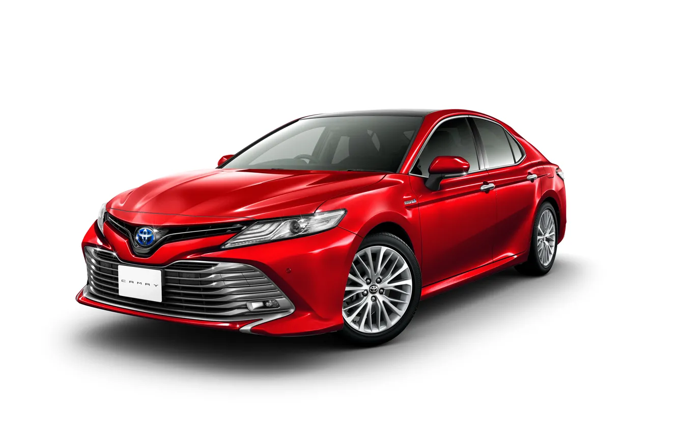 Photo wallpaper white background, Toyota, Toyota, Camry, Camry