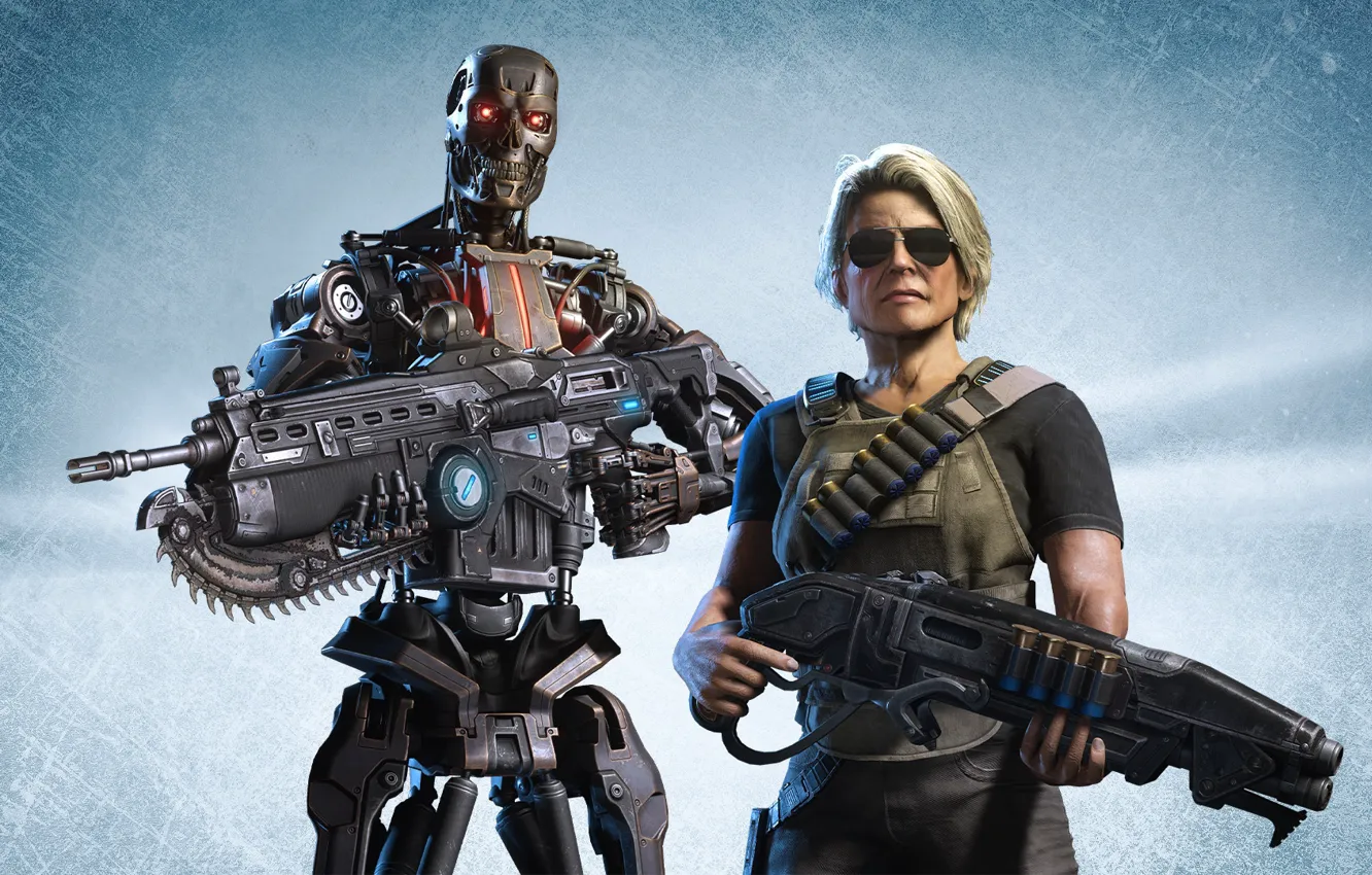 Photo wallpaper the game, gears, termintor, gears5