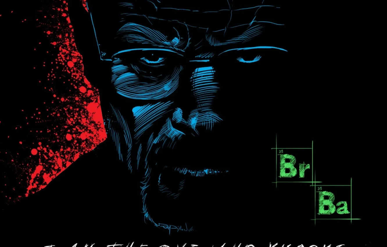 Photo wallpaper Breaking Bad, breaking bad, Heisenberg