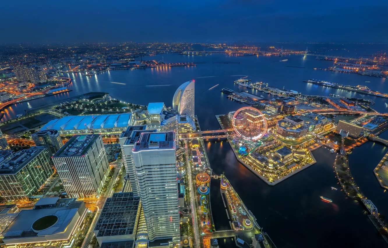 Photo wallpaper Japan, Japan, Yokohama, Yokohama