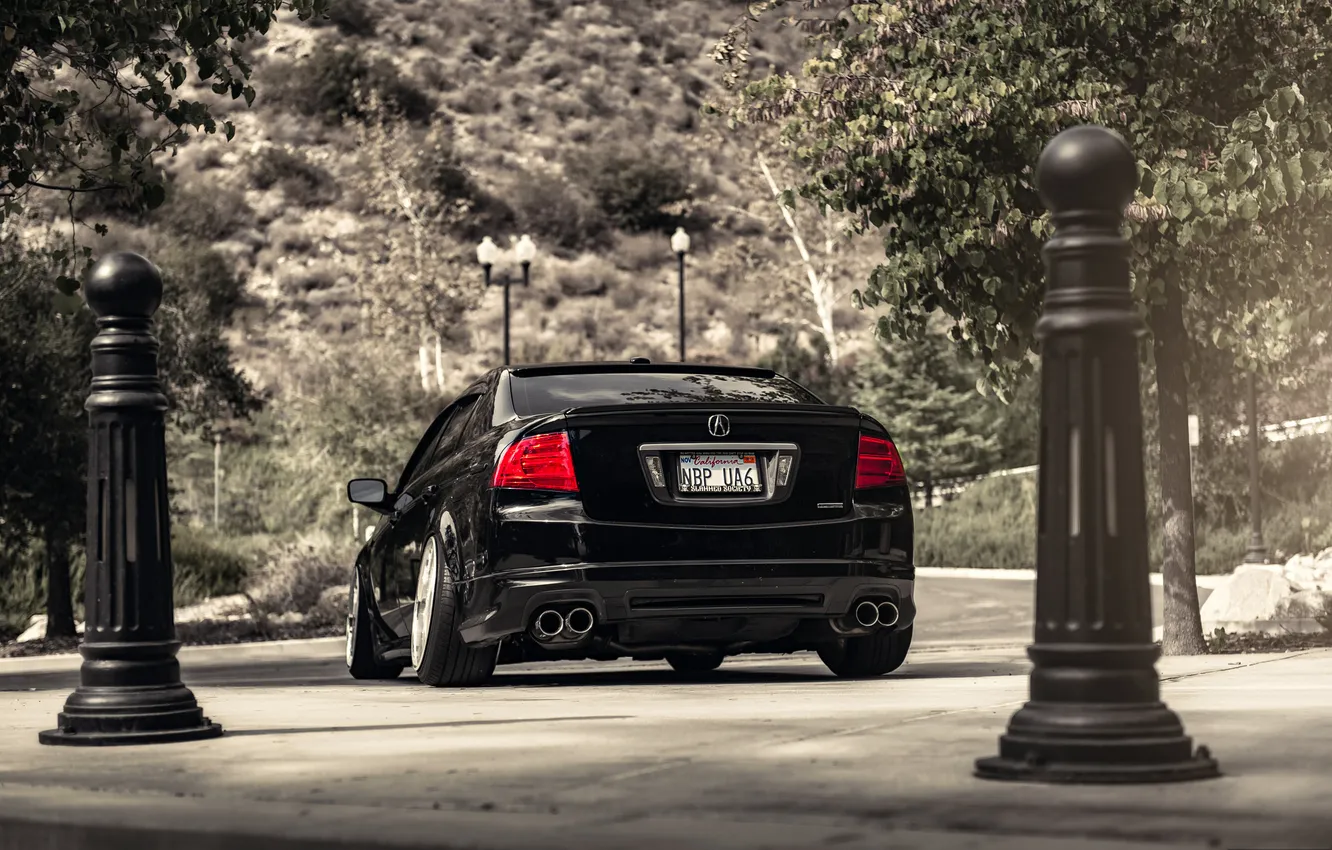 Photo wallpaper black, tuning, Honda, Accord, Honda, chord, Acura, Acura