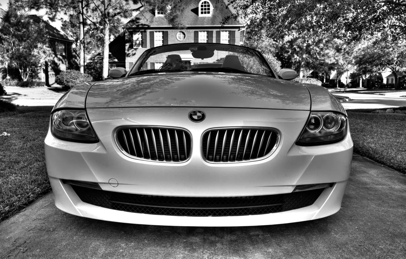 Photo wallpaper machine, BMW