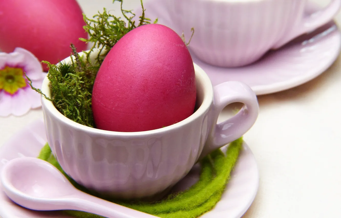 Photo wallpaper egg, Easter, Holiday