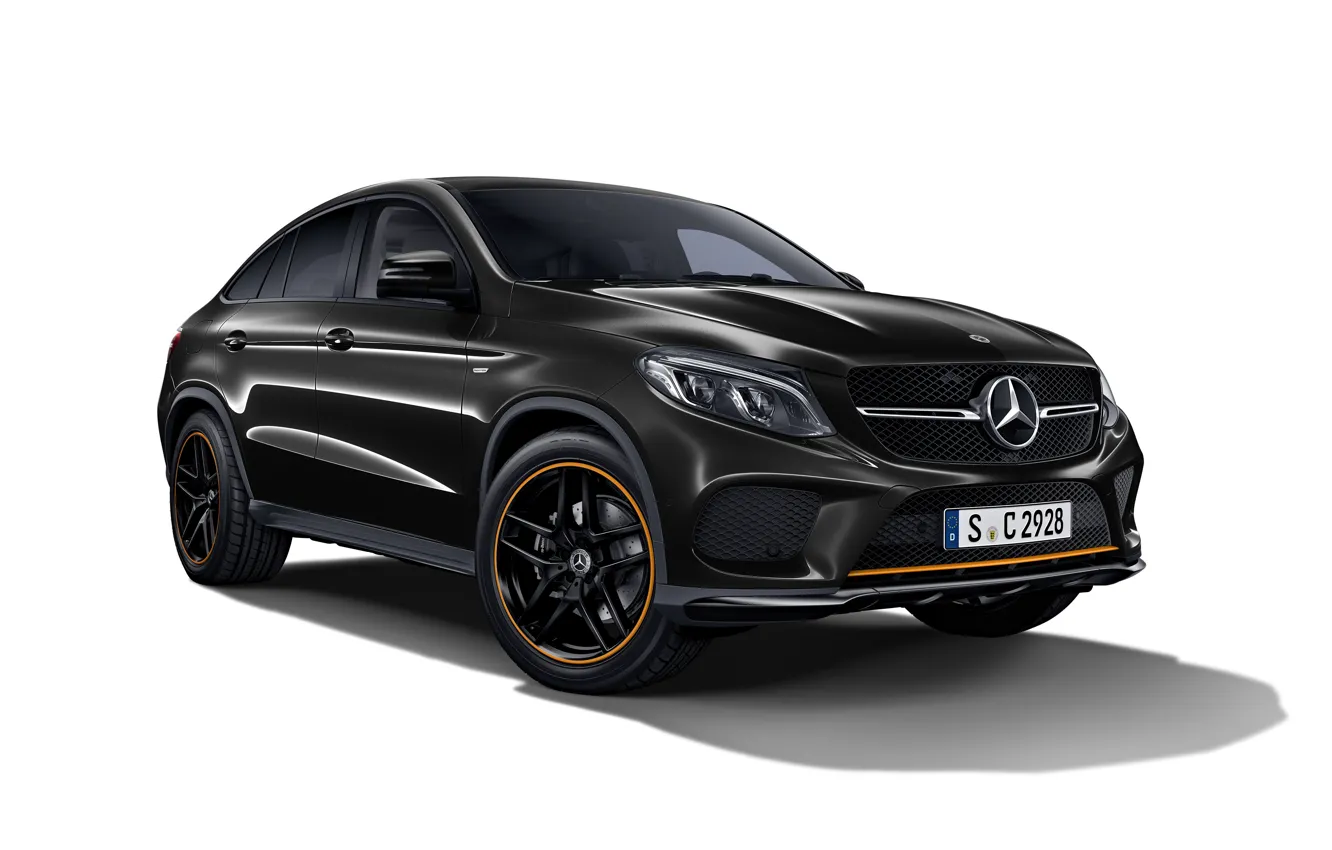 Photo wallpaper white background, Mercedes, Mercedes, AMG, crossover, C292, GLE-Class