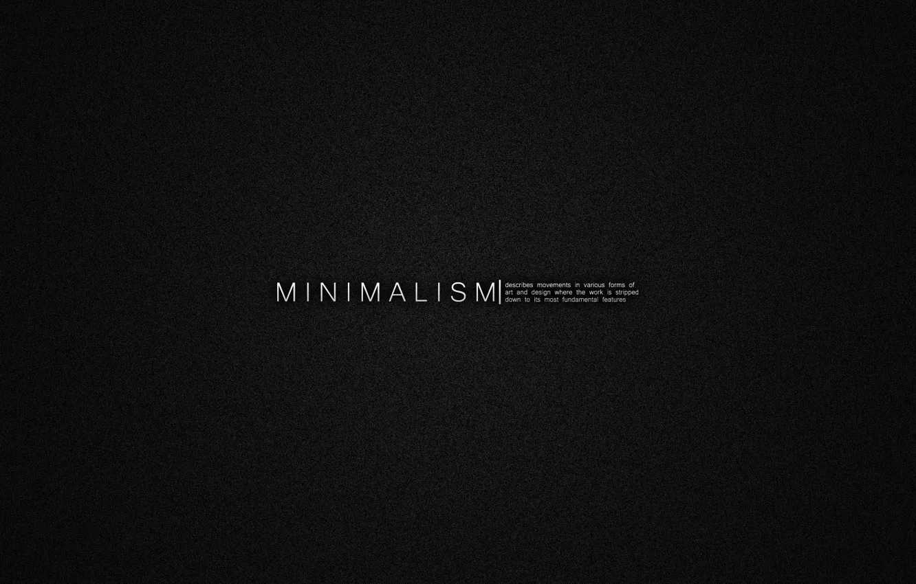 Photo wallpaper text, minimalism, title