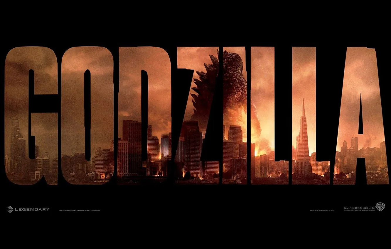 Photo wallpaper the film, Godzilla, movie, Godzilla, 2014