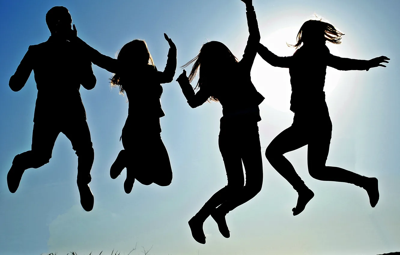 Photo wallpaper the sky, joy, happiness, each, prizhok