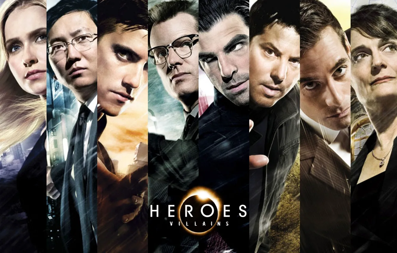 Photo wallpaper Heroes, The series, Heroes, Movies, the actors of the series