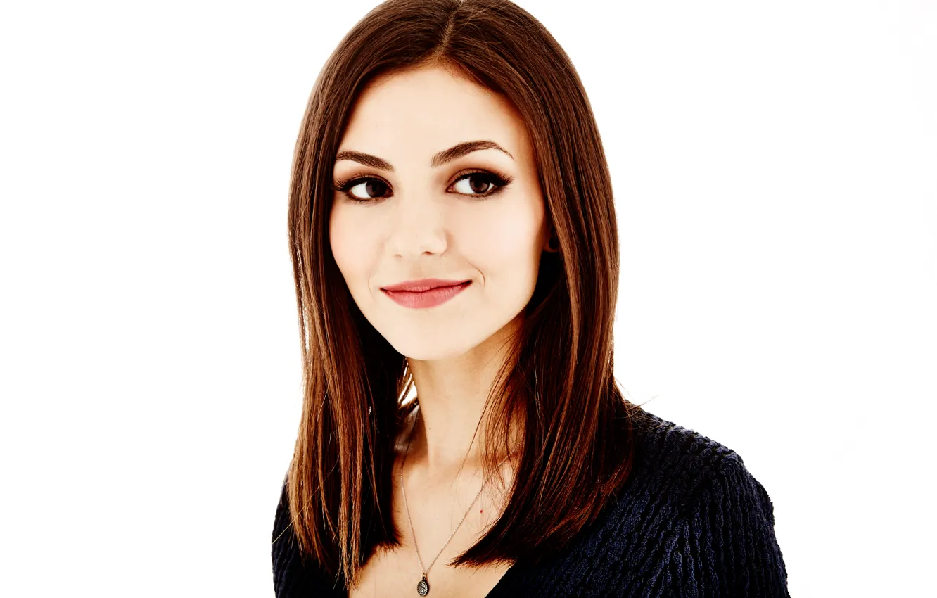 Photo wallpaper girl, face, hair, beauty, actress, beauty, Victoria Justice