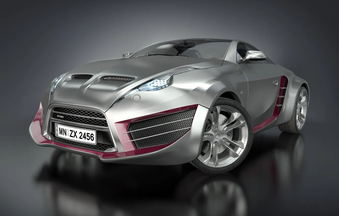 Photo wallpaper car, sports, sports car