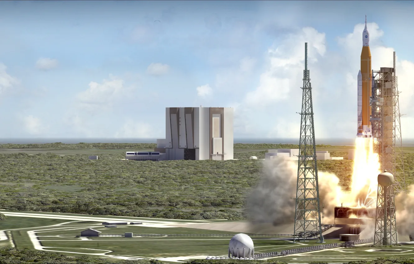 Photo wallpaper space, space, NASA, start, other